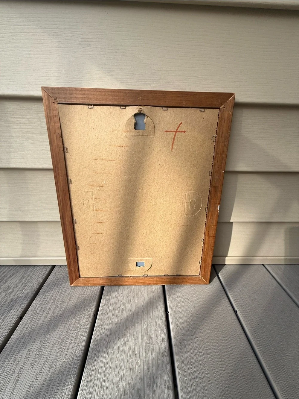 Vintage Floral Gold Wall Mirror Cottagecore Grandmillennial 13” x 16”